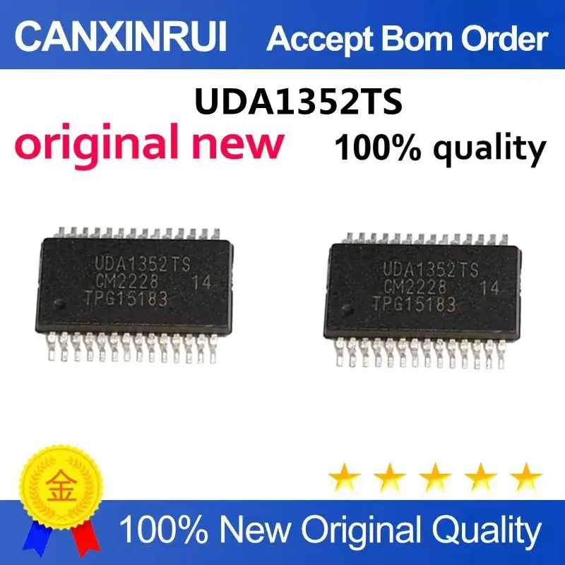 UDA1352 UDA1352TS SSOP-28 digital-analo-to-anamo conversion IC chip New imported spot goods can be shot directly