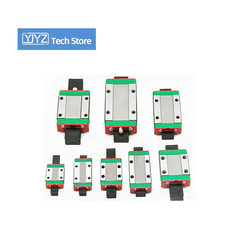 Linear Slider MGW7C MGW9C MGW12C MGW15C MGW7H MGW9H MGW12H MGW15H Carriage Block For CNC 3D Printer Parts Without Guide Rail