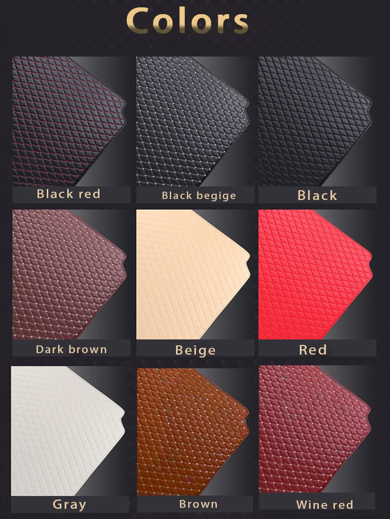 Kofferraum matte für BMW X5 F15 Five seats 2014 2015 2016 2017 2018 Cargo Liner Teppich Innen zubehör Abdeckung – Detail 6