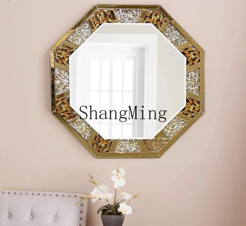 

FG washbasin vanity mirror wall-mounted background wall entrance decorative mirror creative vanity mirror