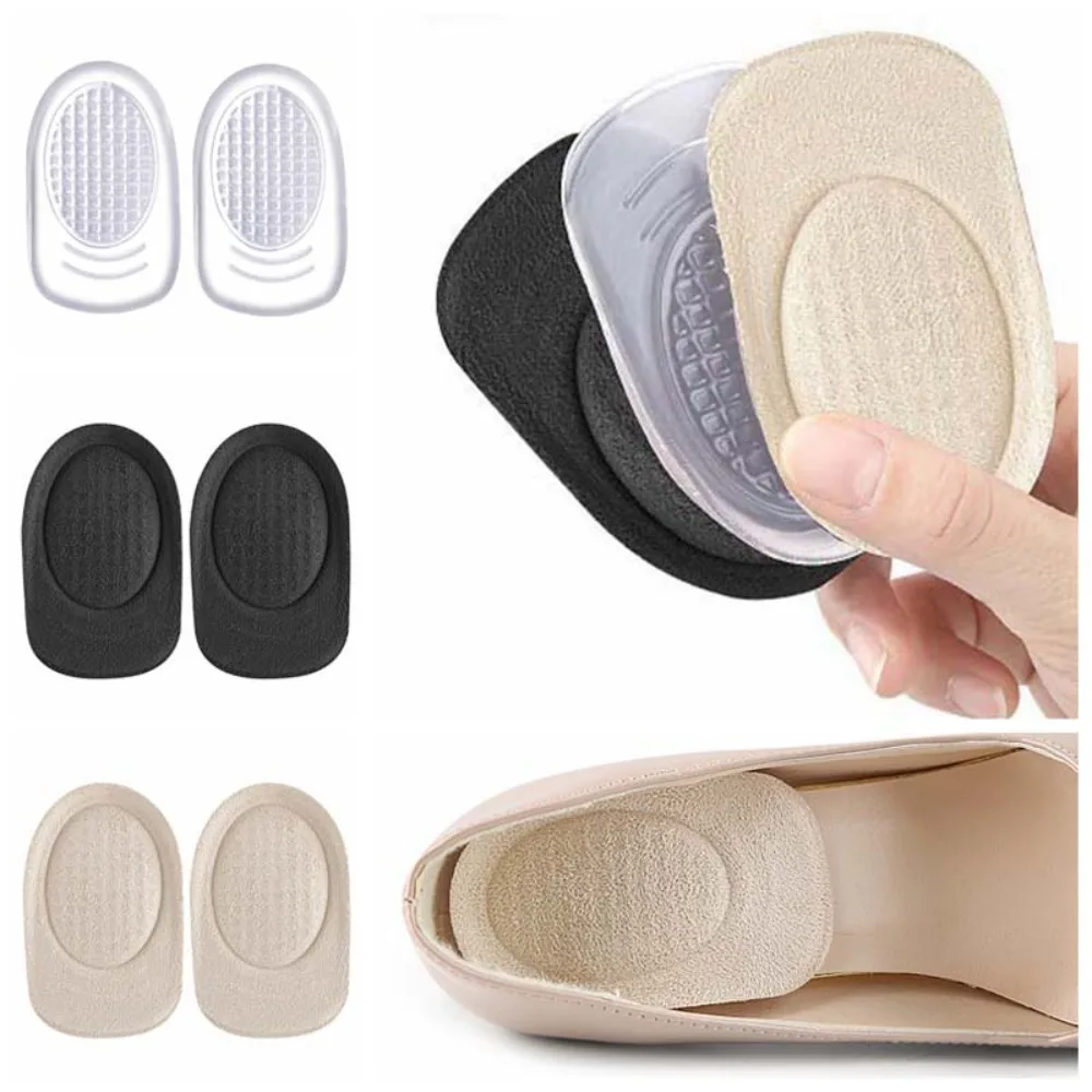 

Invisible Half Cushion Heel Insoles Shockproof High Heel Insert Heel Pads Black Heel Shock-absorber Heel Cushion Soles Outdoor