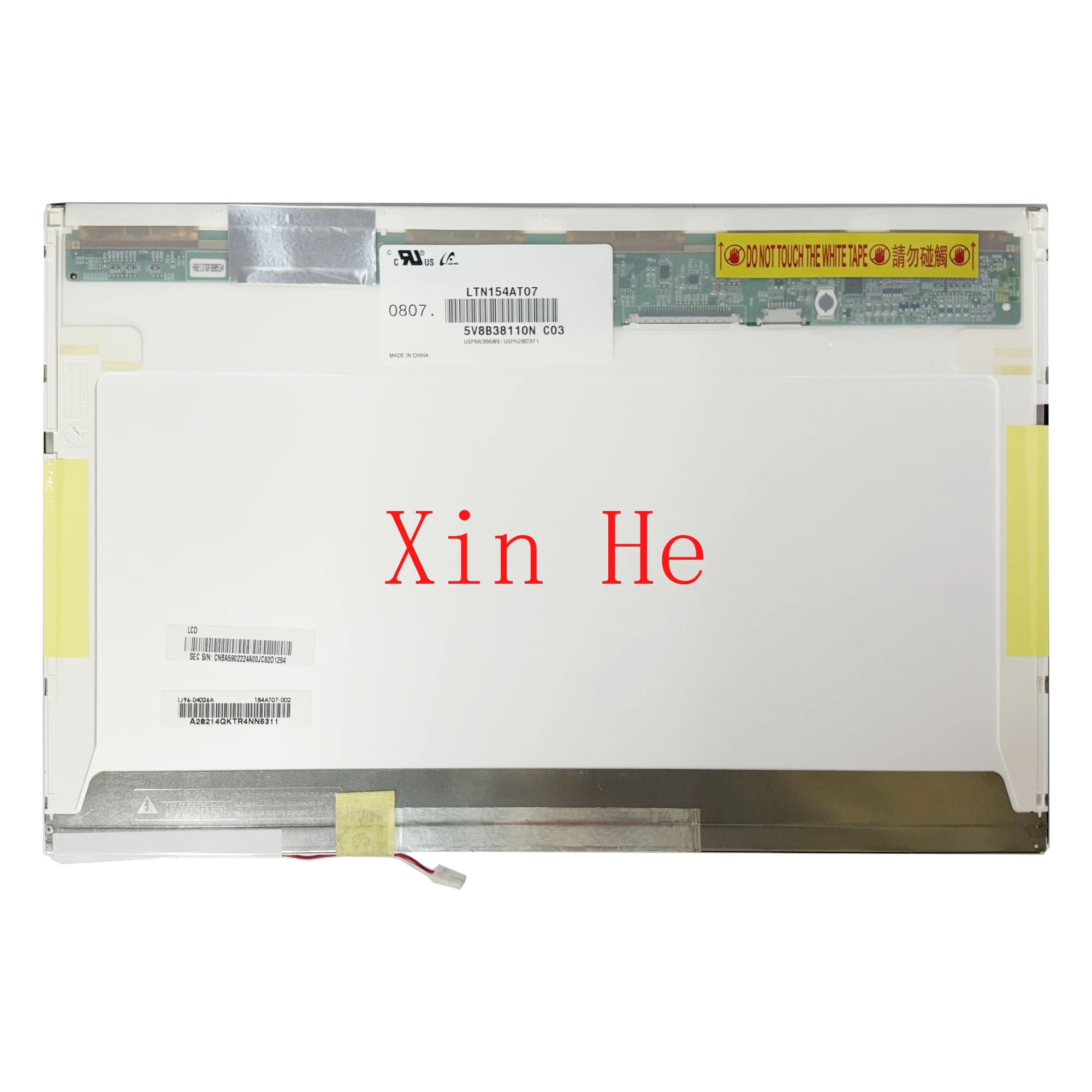LTN154AT07 fit N154I2-L02 LTN154AT01 LTN154AT10 LP154WX4 LP154WX5-TLA1 B154EW08 B154EW02 LP154W01 Laptop LCD Screen 1280*800