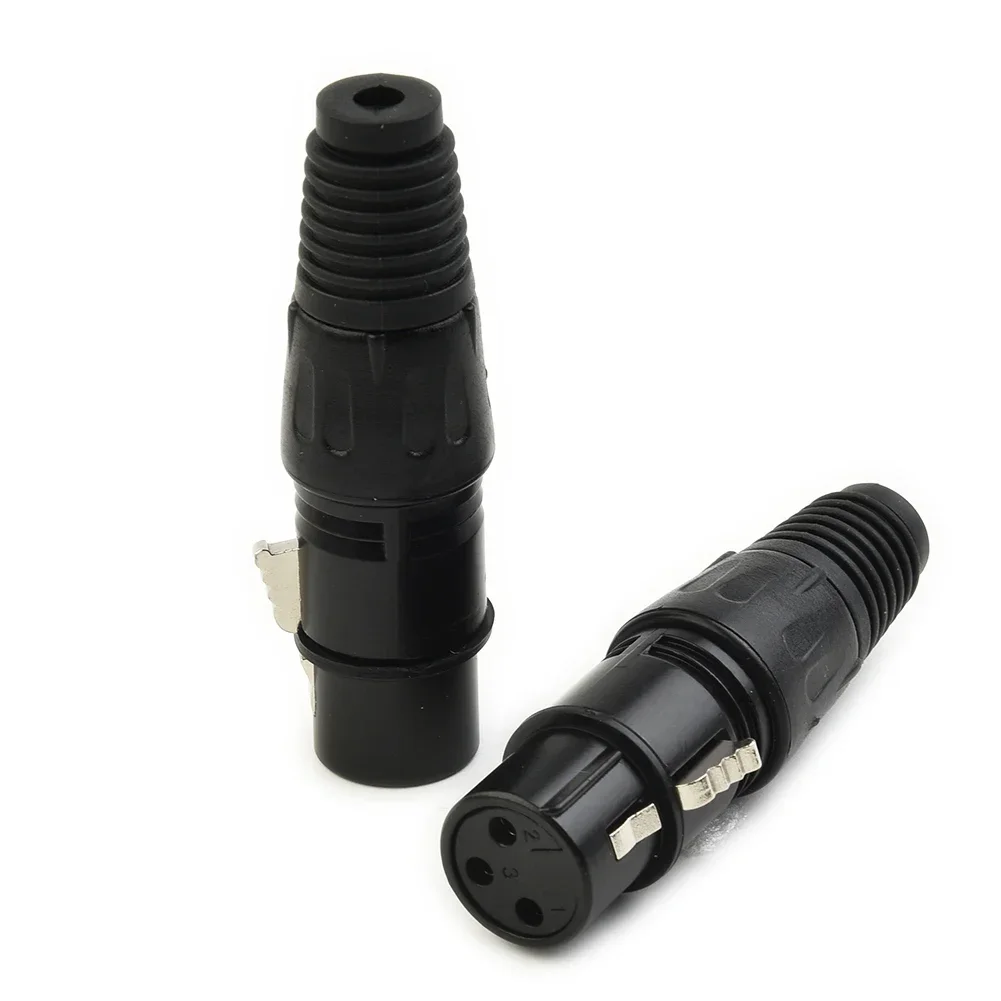 

Practical Connectors Microphone Audio Arc Shape Microphone Audio Plastic + Iron Connectors Male & Female Plastic