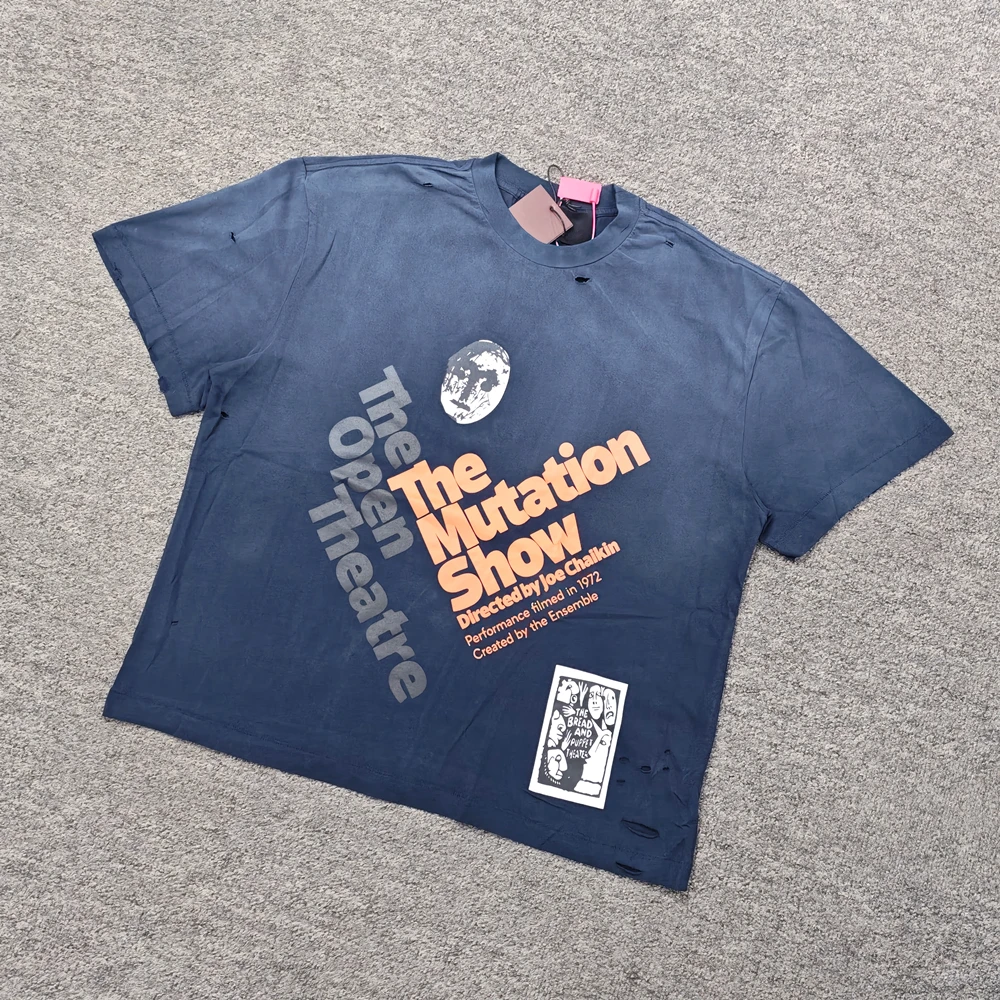 

Yao модные уличные стильные хип-хоп свободные топы стираные винтажные унисекс универсальные повседневные удобные повседневные футболки для мужчин