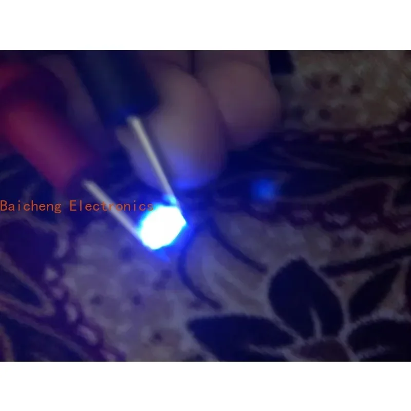 10PCS Equipped with blue and blue dual color light, touch sensitive button switch with blue light, 4 * 6 * 2.5 patch, 6-pin