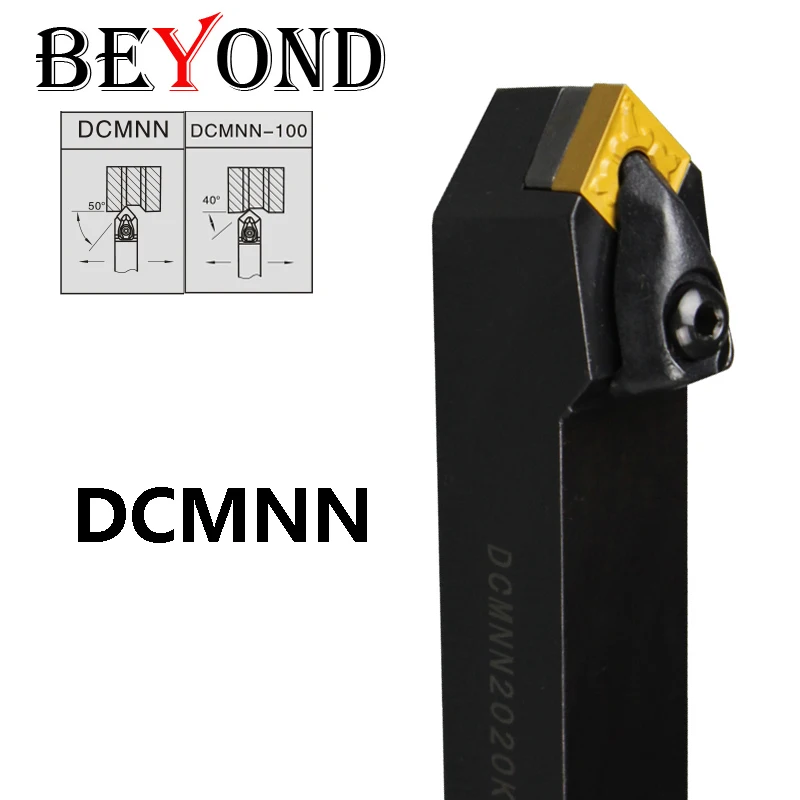 

BEYOND DCMNN DCMNN2020K12 DCMNN2525M12 DCMNN3232P12-80-110 degree карбидные вставки CNMG резак хвостовик