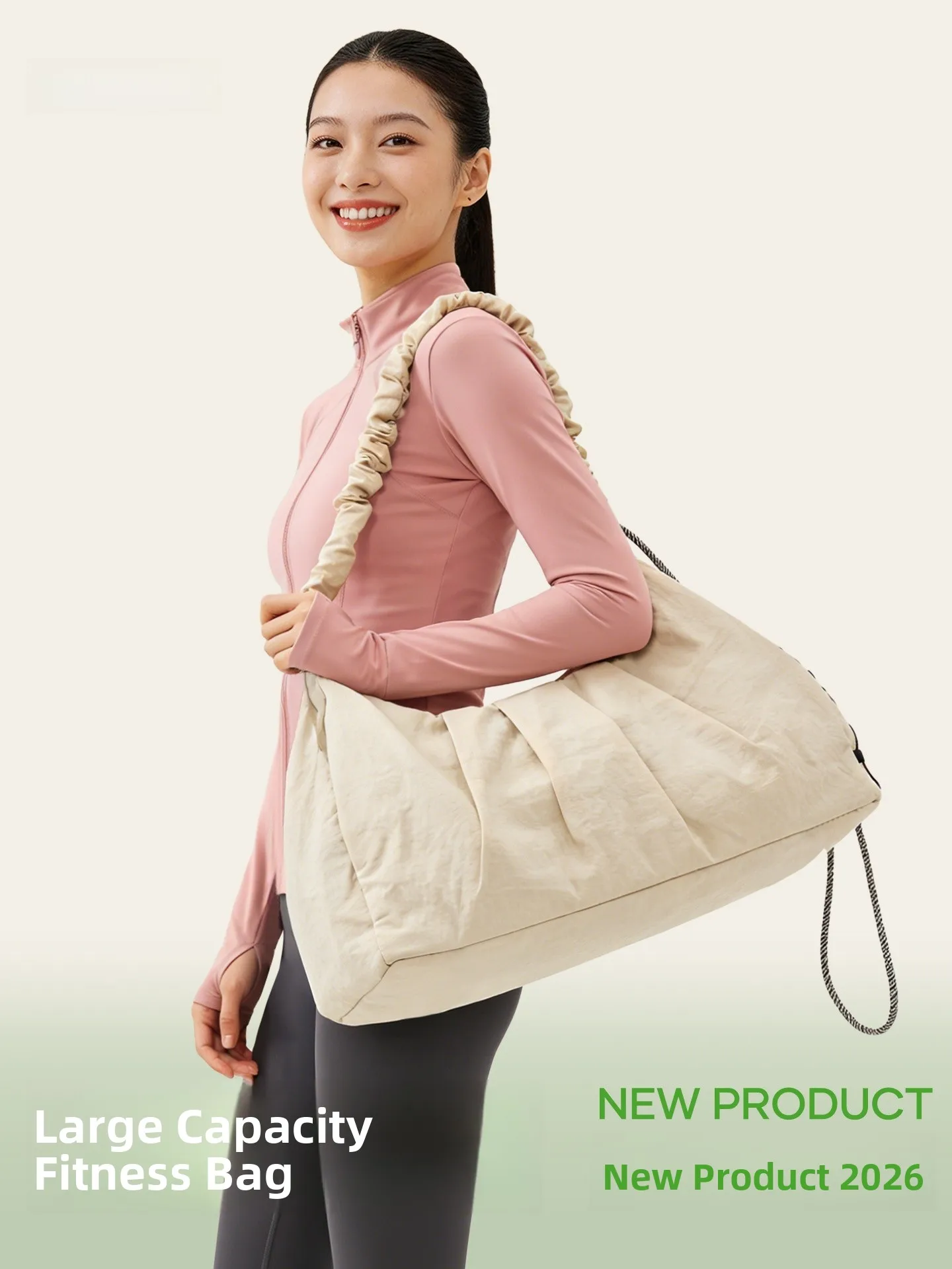 large-capacity-fitness-bag-women's-sport-training-swimming-bag-yoga-bag-dry-wet-separation-single-shoulder-crossbody-bag