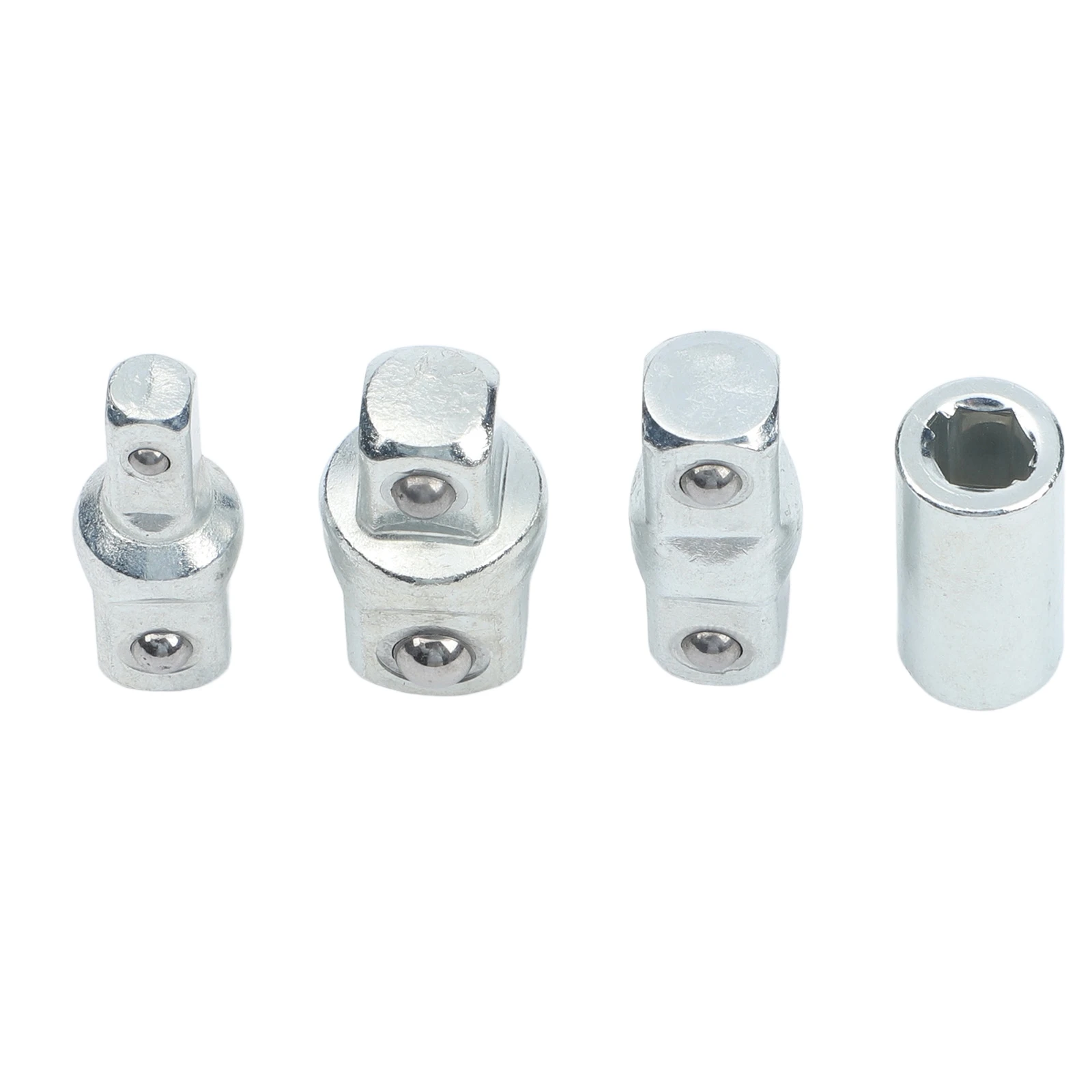 4pcs Ratchet Wrench Socket Adapter and Reducer Set Chrome Vanadium Alloy Steel for Professional and DIY Repair Applications