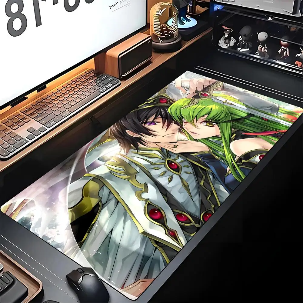 

Коврик для мыши Code Geass Edge, большой игровой замок для компьютера, безопасный геймерский большой резиновый художественный коврик для мыши, коврик для ноутбука, стола