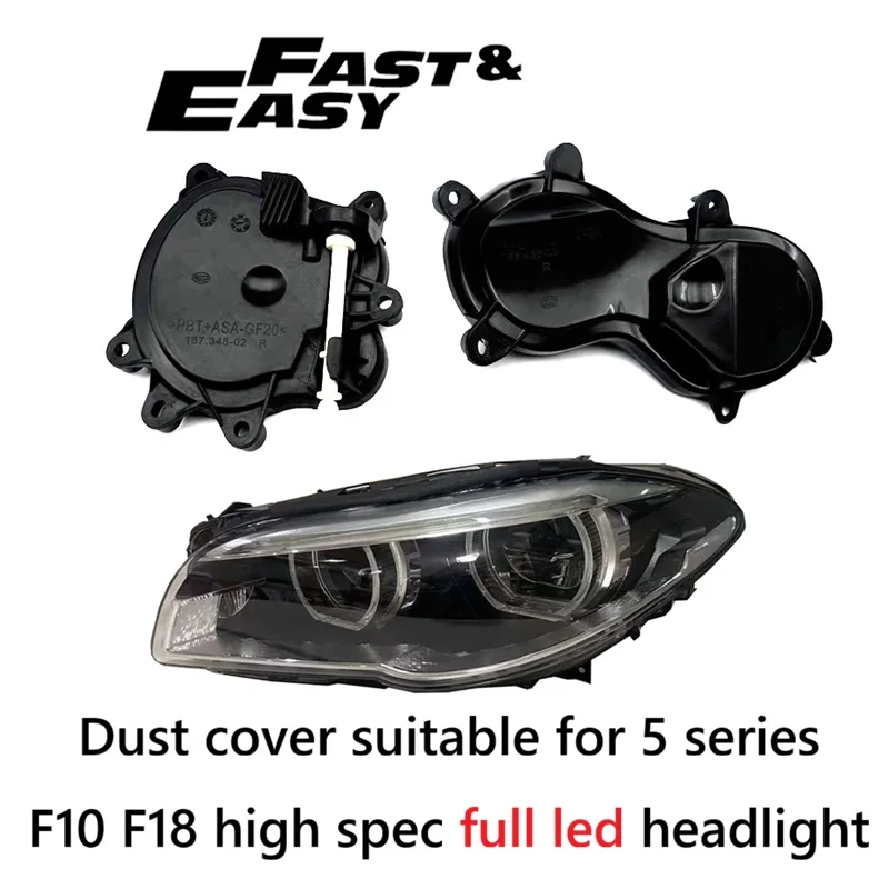 ダストカバー-bmw-5-シリーズ-f10-f18-フル-led-ヘッドライトリアカバーダストカバーシールカバー防水カバーリアカバー-14-17