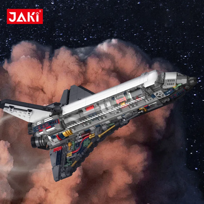 

JAKI Space Exploration Series Super Rocket Space Shuttle Exploration Модель самолета в сборе Детские строительные блоки Игрушка в подарок