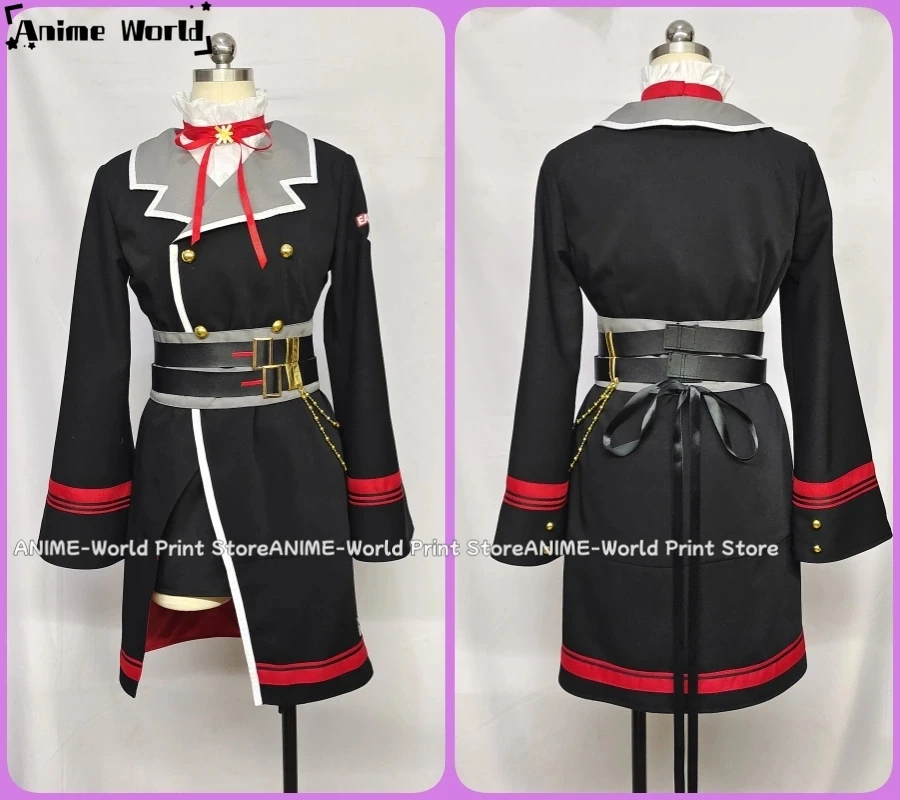 《Custom Size》Anime Blue Archive Akashi Junko Cosplay Wanibuchi Akari Costume Halloween Carnival Party Role Play Outfit