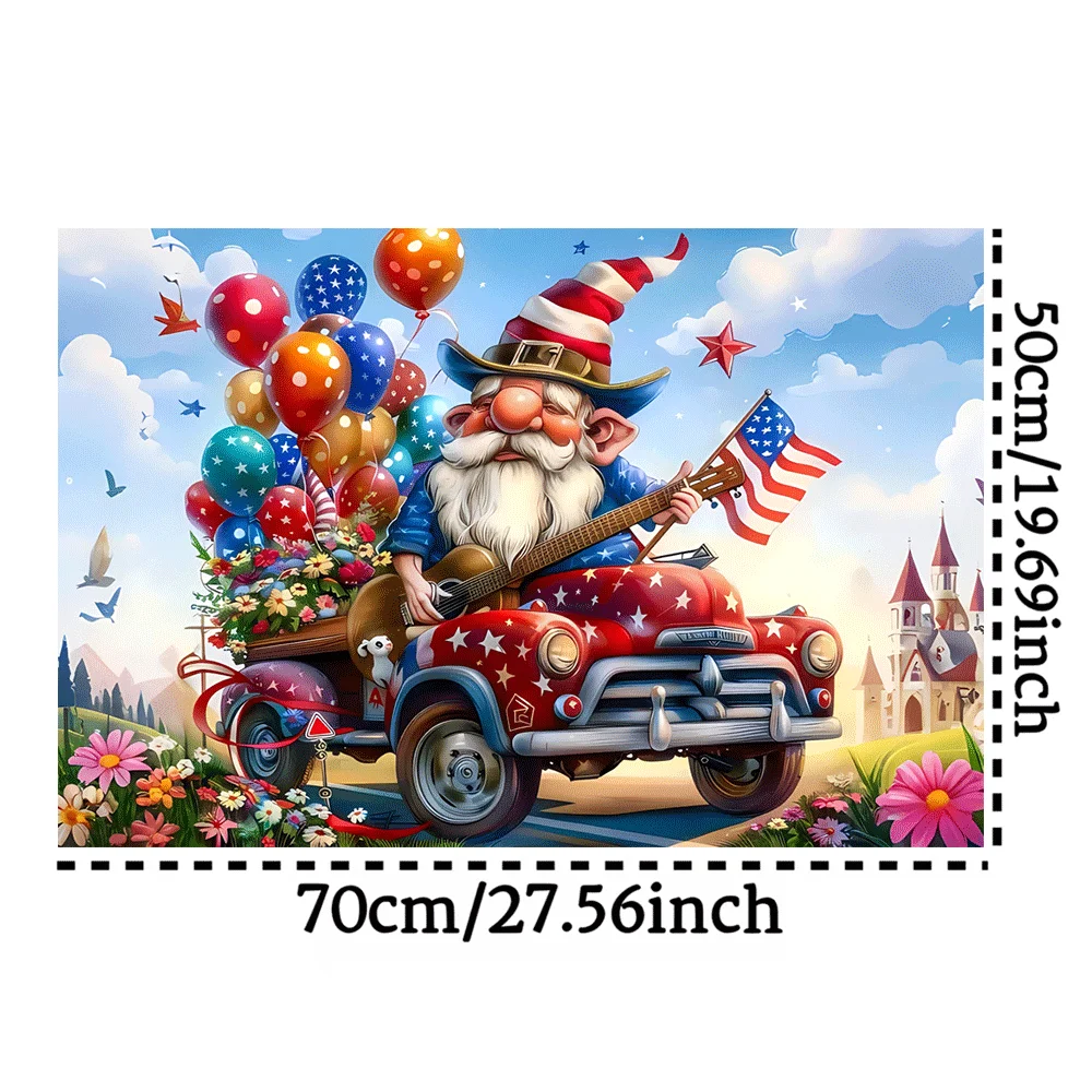 1000pcs Independence Day Themed Jigsaw Puzzle | Large Puzzle for Adults, Family Interactive Game, Home Decor, Brain Challenge,