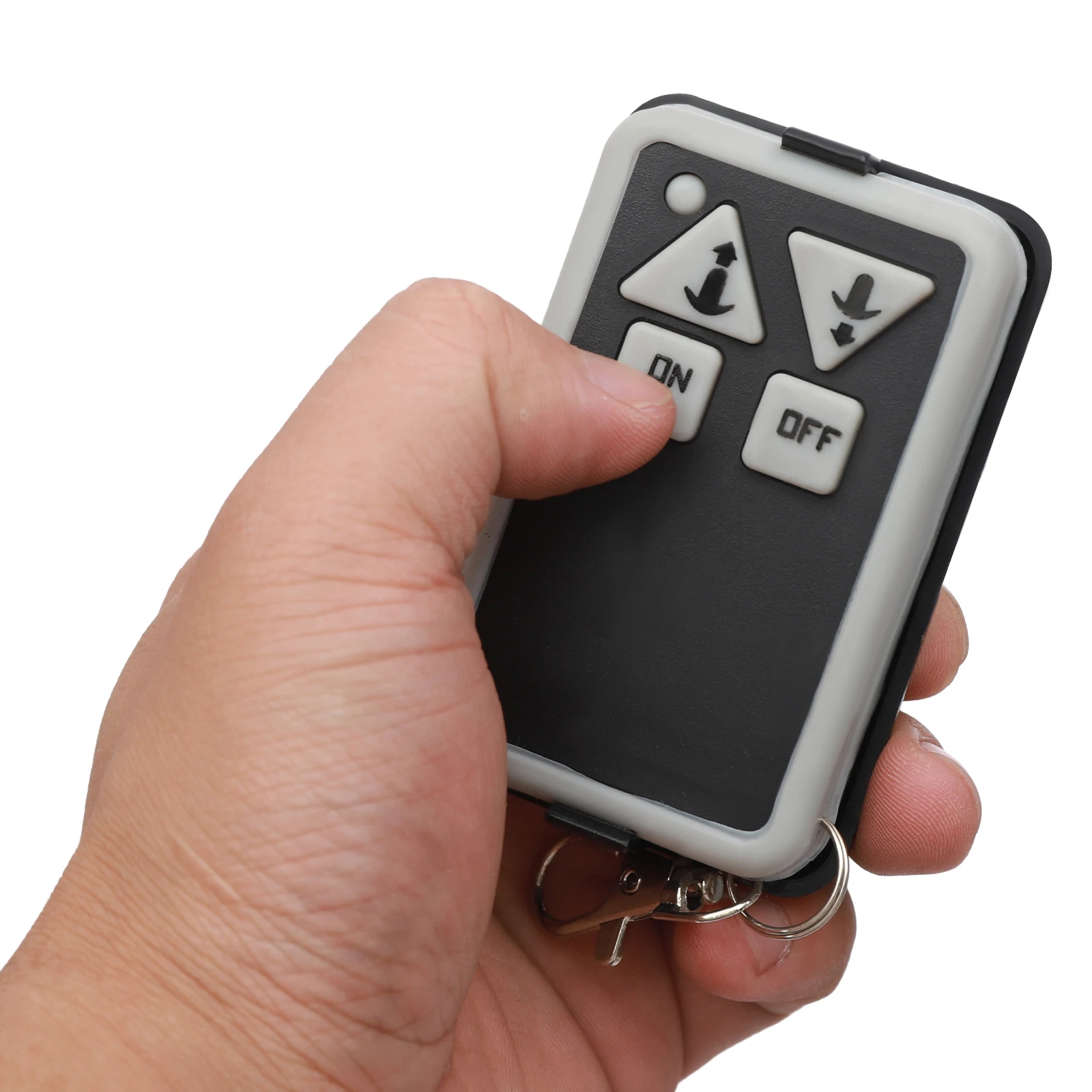 قارب مرساة كهربائية ونش مع جهاز تحكم عن بعد لاسلكي الثقيلة جميع الصلب والعتاد للمراسي حتى 45 رطل ونش اكسسوارات للقوارب #4