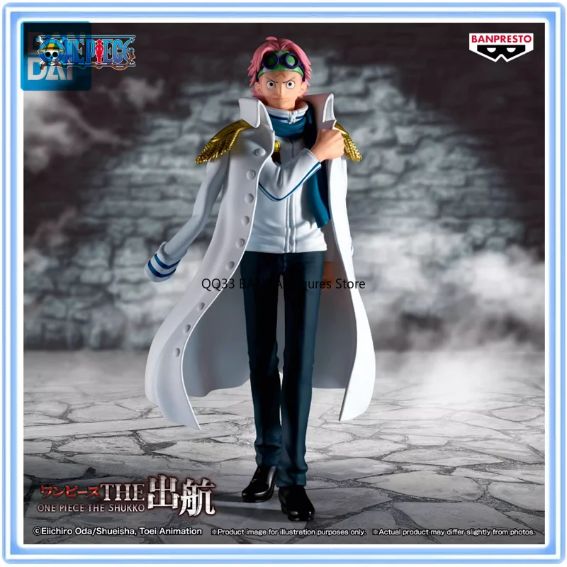 

Bandai Original Anime ONE PIECE Set Sail KOBY KOALA SABO Action Figure Model Collectibles Desktop Ornaments