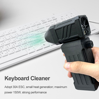 Turbo Violent Fan Speed Adjustable Small Fan 110000RPM Air Blower 45M/S Built-In Battery Computer Keyboard Cleaner