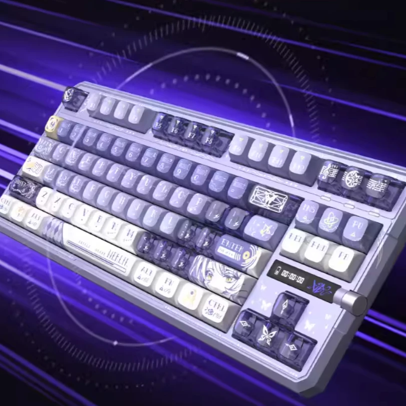 VALKYRIE VK87 V2 Wireless Mechanical Keyboard 3 Mode 87Keys Hot Swap Gaming Keyboard Dual 8K Polling Rate Gasket Mount Keycaps