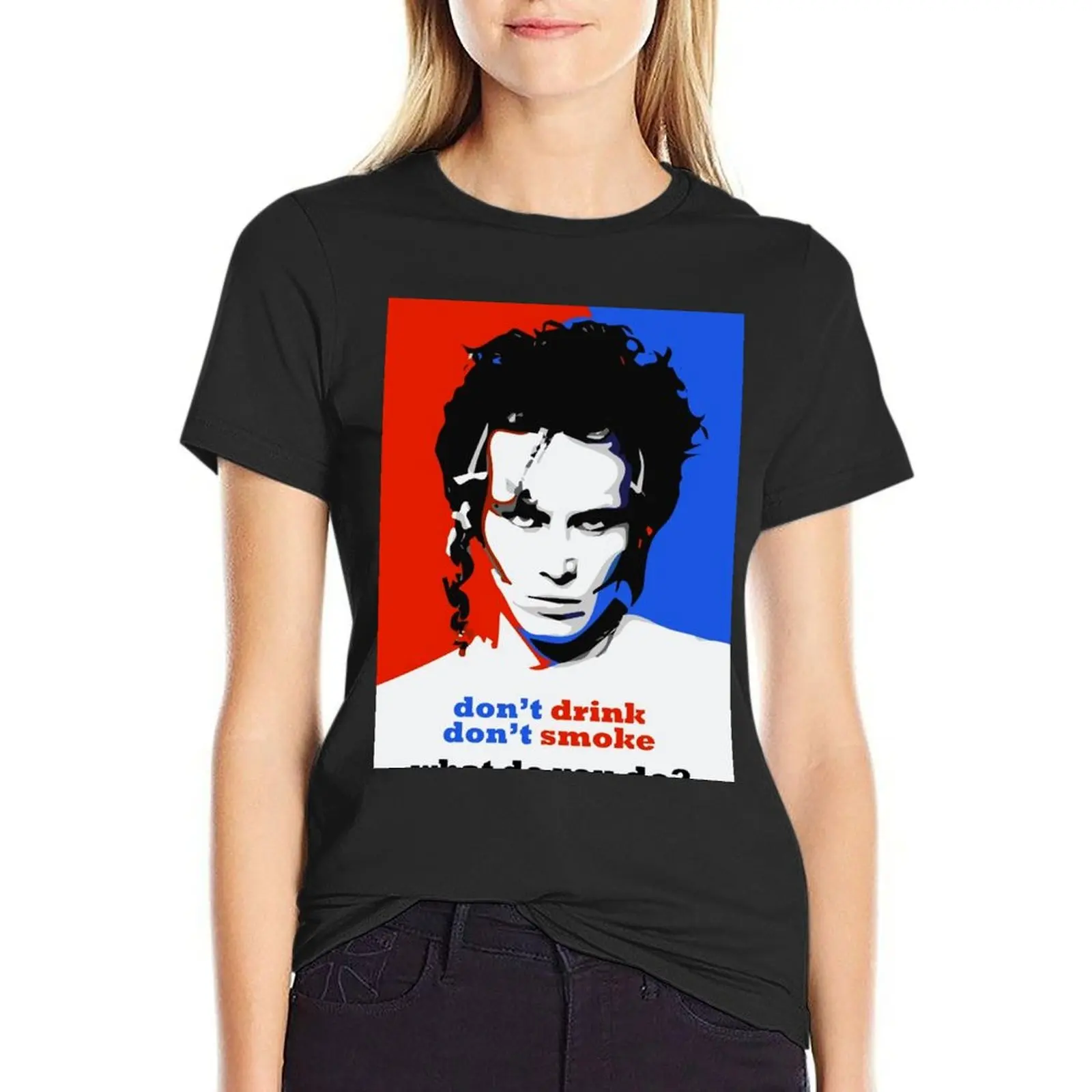 

Adam Ant - Legend T-Shirt plain funny funnys cute tops Top Women