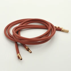 24pcs 2.2m High-tension Line for Waste Oil Burner Igniter Diameter 6.5mm Cable for Transformer Ceramic Ignition Needle