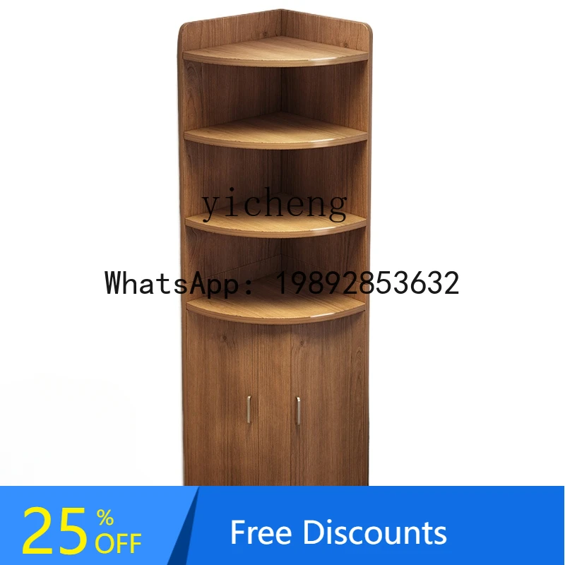 

corner locker household living room small apartment corner cabinet bedroom triangular corner cabinet