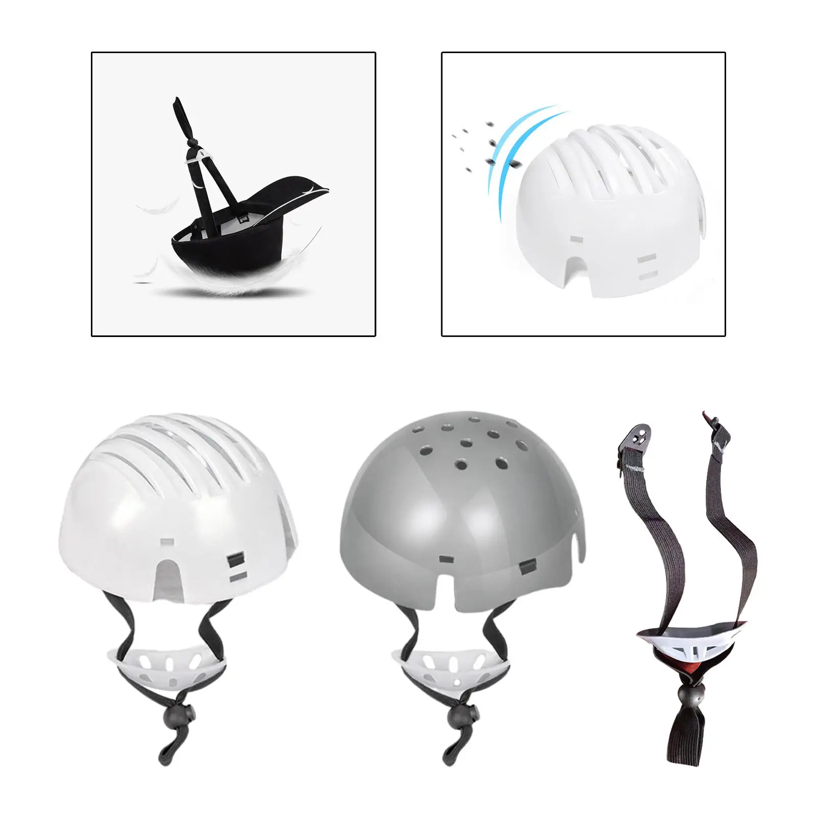 Baseball Bump Cap Insert, Shell De Chapéu Duro, Proteção De Cabeça, Bumpsproof Esportes Ao Ar Livre, Universal Baseball Hat Insere