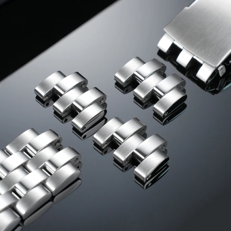 Stainless steel strap Extend Section accessories For citizen Eco-Drive AT9031 9030 9010 9120  metal lengthened Spliced part
