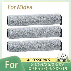 роликовая щетка For Midea X6/X8/G3/G4/X9/X9 Pro/FC9/GX3/T9 Parts Wet Dry Vacuum Cleaner rodillo Roller Brush Acces