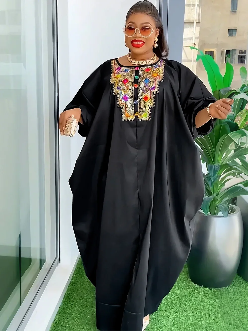 

African Dresses for Women Traditional Africa Clothing Dashiki Ankara Outfits Gown Abayas Robe Muslim Kaftan Maxi Long Dress 2025