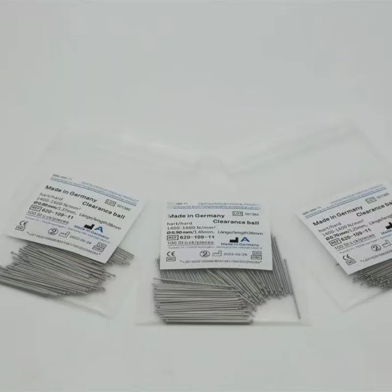 50Pcs/bag Lab Technician Tack, Adjacent Card Global, Orthodontics Clearance Ball 0.7mm 0.8mm 0.9mm 1.0mm S