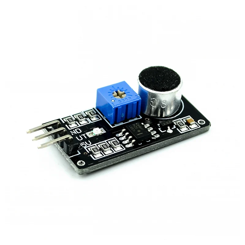 1/5 Stuks Geluidssensor Module 3 Pin Voice Geluidsdetectie Sensor Versterker LM393 Electret Microfoon DIY Kit