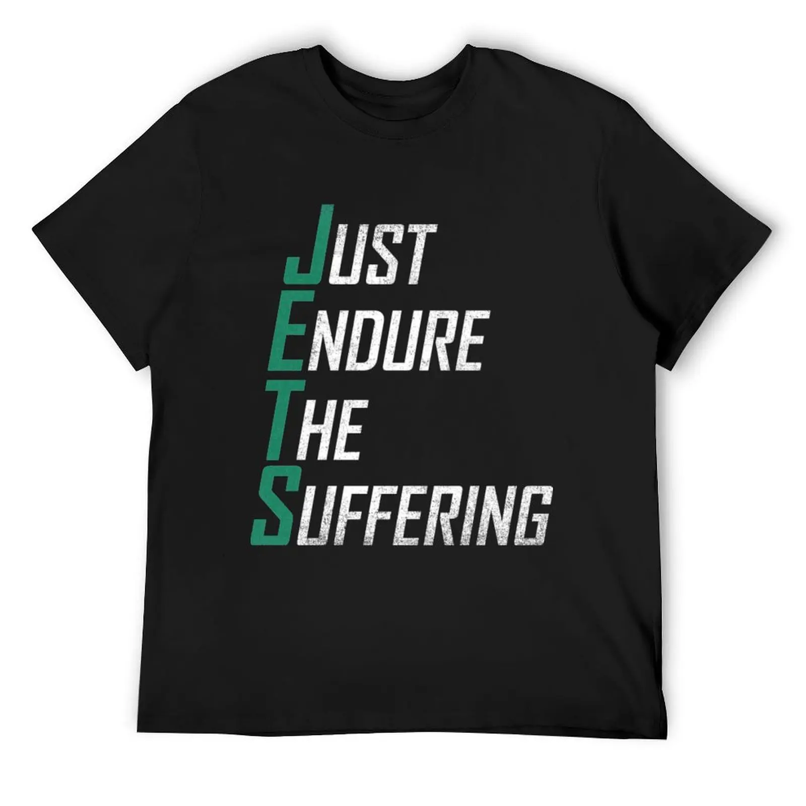 Just Endure The Suffering T-Shirt anime figures Short sleeve tee Aesthetic clothing summer tops T-shirts for men cotton