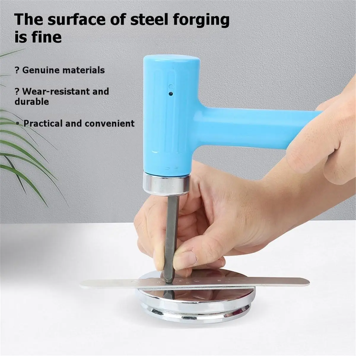 

Hardened Tool Steel Bench Block for Jewelry Making Pattern Steel Stamps Steel