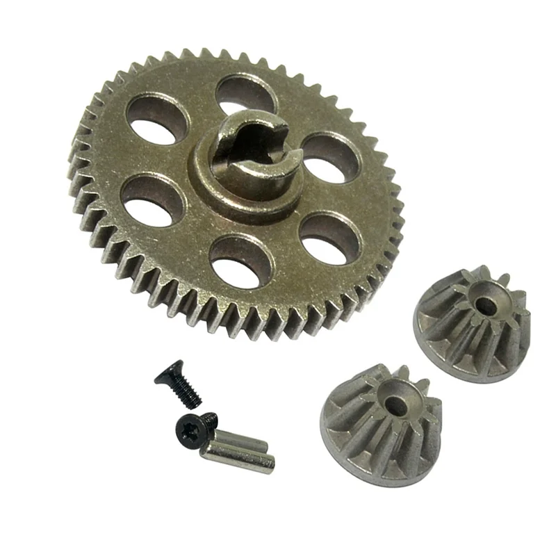 SQPP-Metal Spur Gear & Drive Gear لـ HBX HAIBOXING 901 901A 903 903A 905 905A 1/12 RC ترقيات قطع غيار السيارات والاكسسوارات