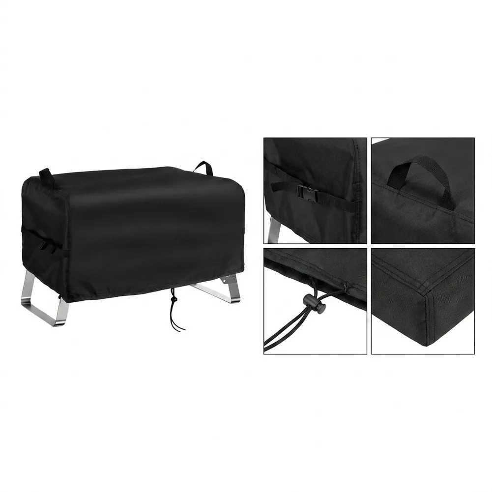 Grill Cover for NXR 3 Portable Burner 25 Inch Waterproof Fabric Protects Grill from Rain Snow and Airborne Particles