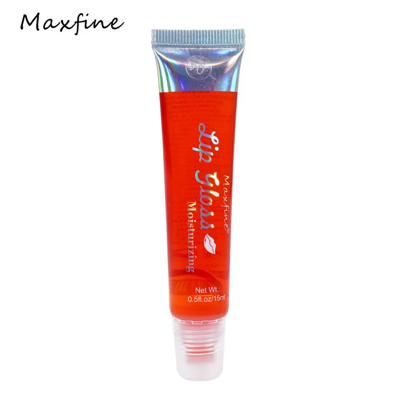 1PC Soft Tube Mirror Lip Gloss Lip Oil Nude Red Plumping Lip Gloss Moisturising Transparent Lipgloss Beauty Cosmetics Makeup