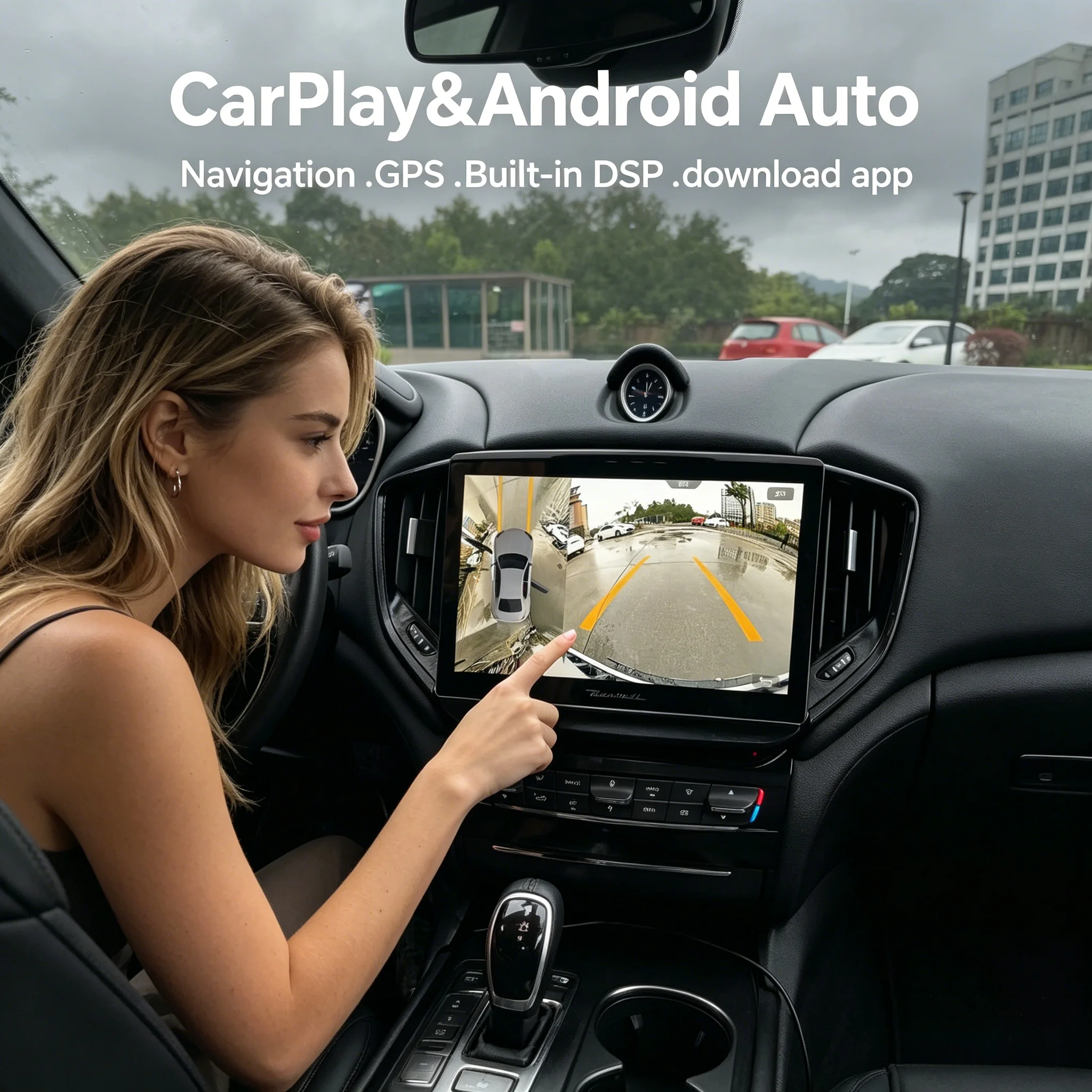 Reproductor multimedia con pantalla Blu-Ray de 10.26 pulgadas para Maserati Ghibli 2017-2020, autoestéreo, GPS, navegación, CarPlay, unidad principal.