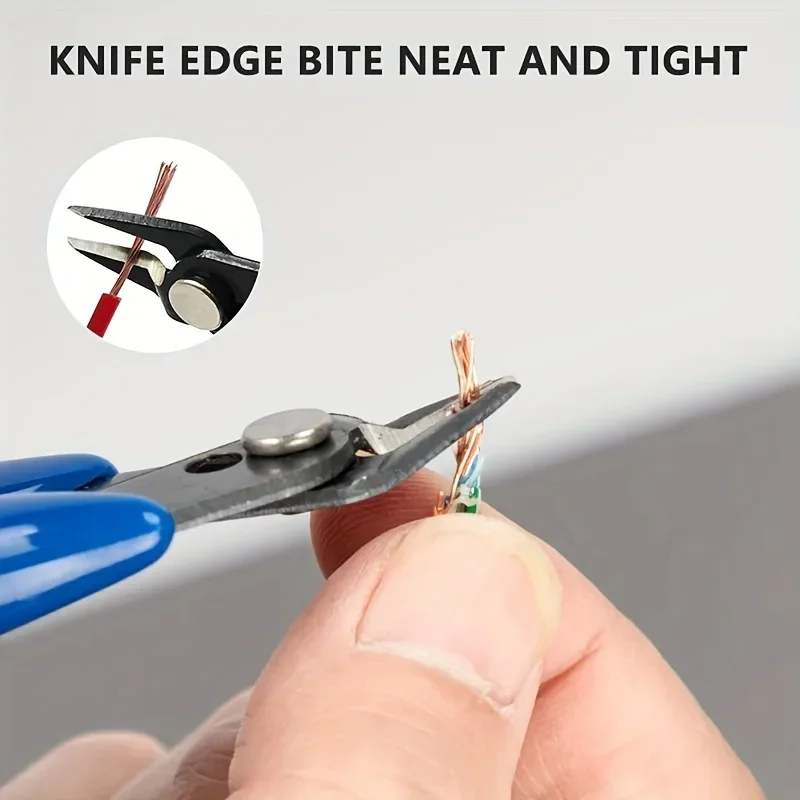 1PC 170 Universal Pliers DIY Electronic Diagonal Side Cutting Nippers Wire Cable Cutter 3D Printer Parts Hand Tools image 4