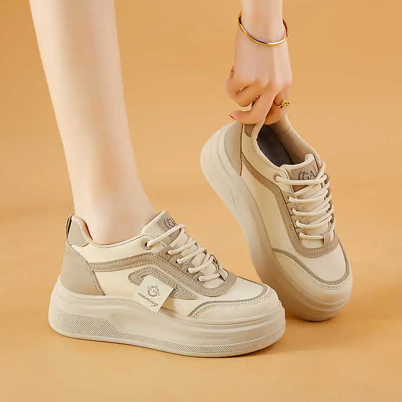 Plateforme завязанные серебряные кроссовки женские тканые прозрачные женские туфли минималистичная обувь спортивная Tenisculine новая быстрая обувь