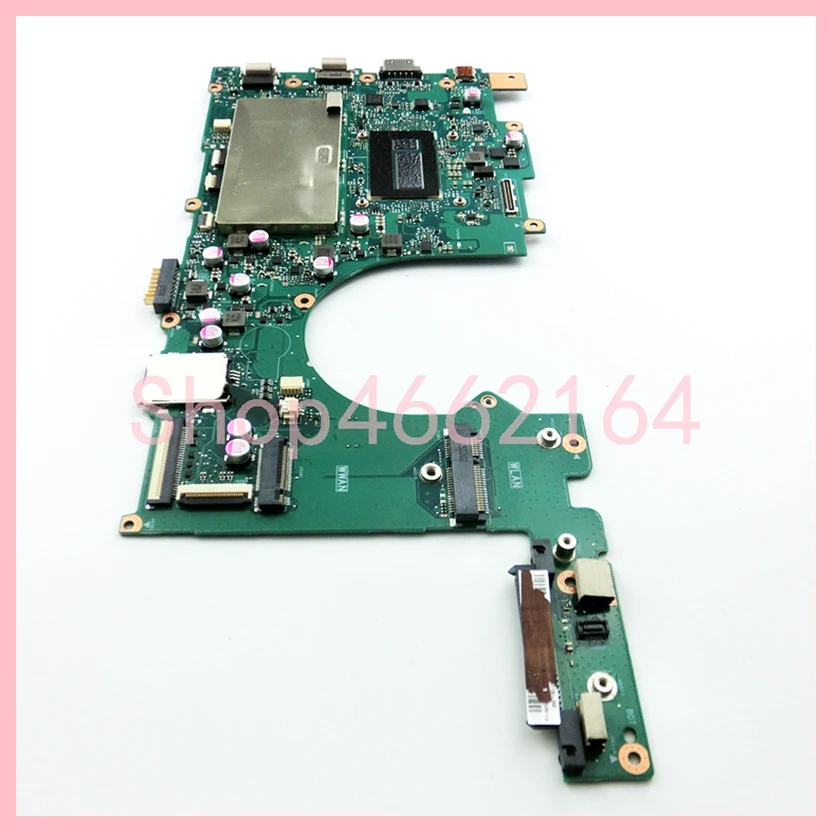 Imagem -06 - Placa-mãe para Laptop para Asus Pu301la i3 I54th Gen Cpu Mainboard Pro301la E301la Ddr3l 100 Testado ok