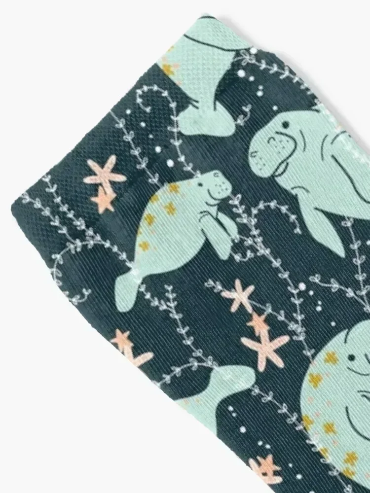 Oh the Hue-Manatee: Teal Socks جوارب رياضية أساسية للجري احترافية، جوارب لطيفة للرجال والنساء #2