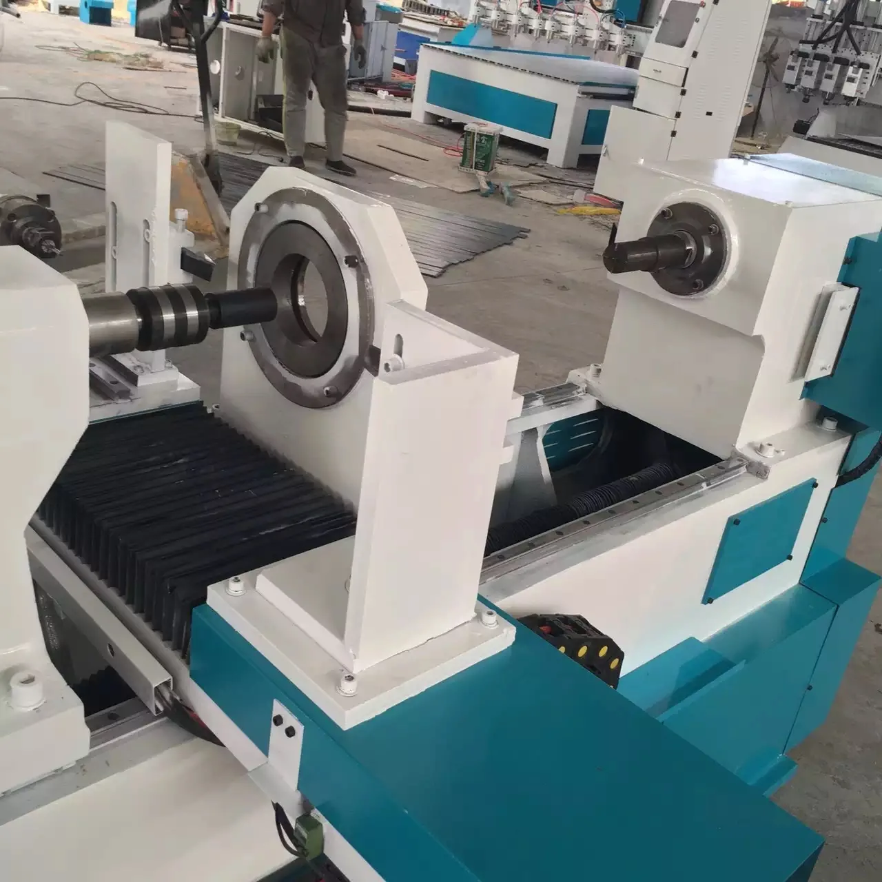Imagem -05 - Auto Torno de Madeira Cnc Torneamento e Perfuração Melhor Preço 1530