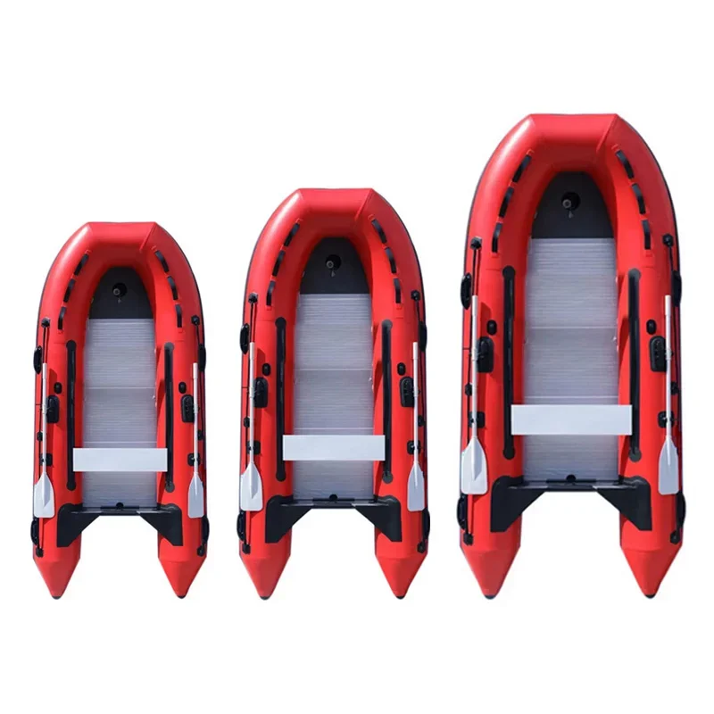 Custom Inflatable Boat Aluminum Floor Boat PVC Inflatable Fishing Boat China