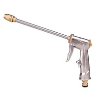 Portable High-pressure Water Gun Adjustable Metal Cleaning Car Wash Machine Garden Watering Hose Nozzle Sprinkler Foam Water Gun