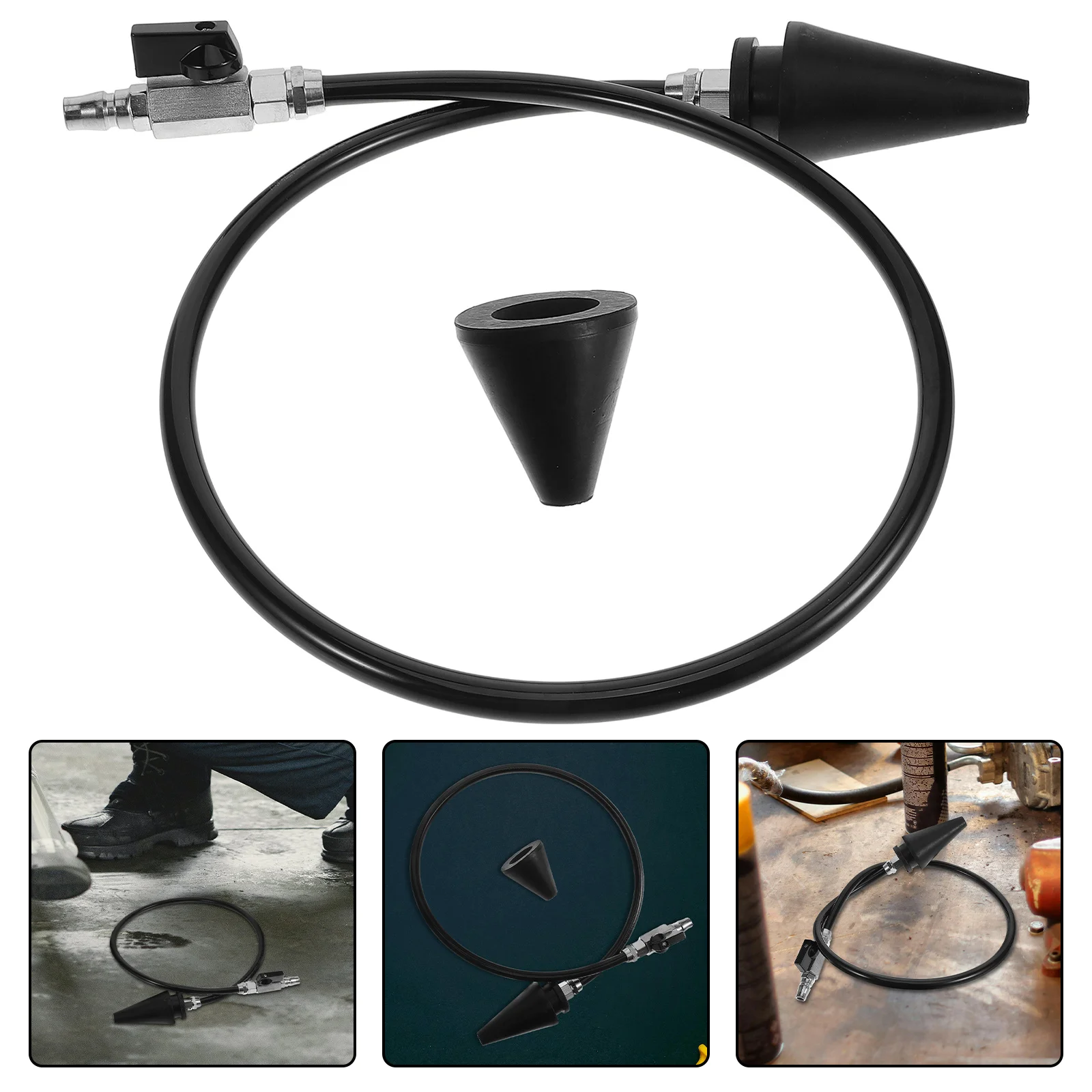 

Pneumatic Oil Drain Extractor Car Fluid Tool Quick Fluid Residue Elimination Automotive Oil Drain System Rapid Evacuation Device