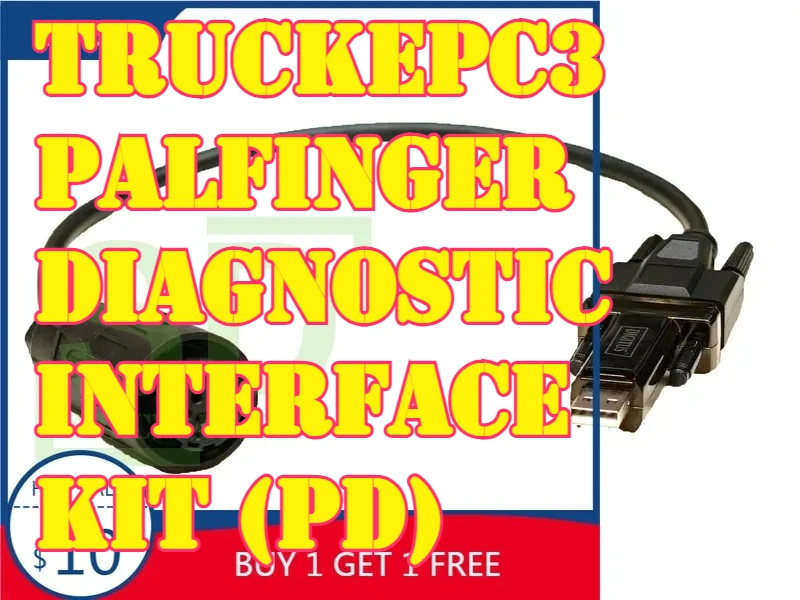 

TruckEPC3 PALFINGER DIAGNOSTIC Interface KIT (PD)