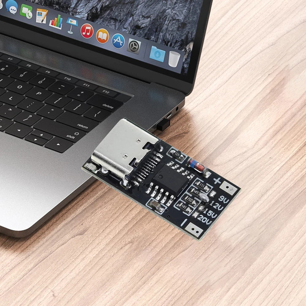 PD/QC/AFC Type-C Fast Charging Voltage Protocol Trigger Board 9V 12V 15V 20V USB Boost Cable Type-C Decoy Board PPS/QC4+ FCP AFC