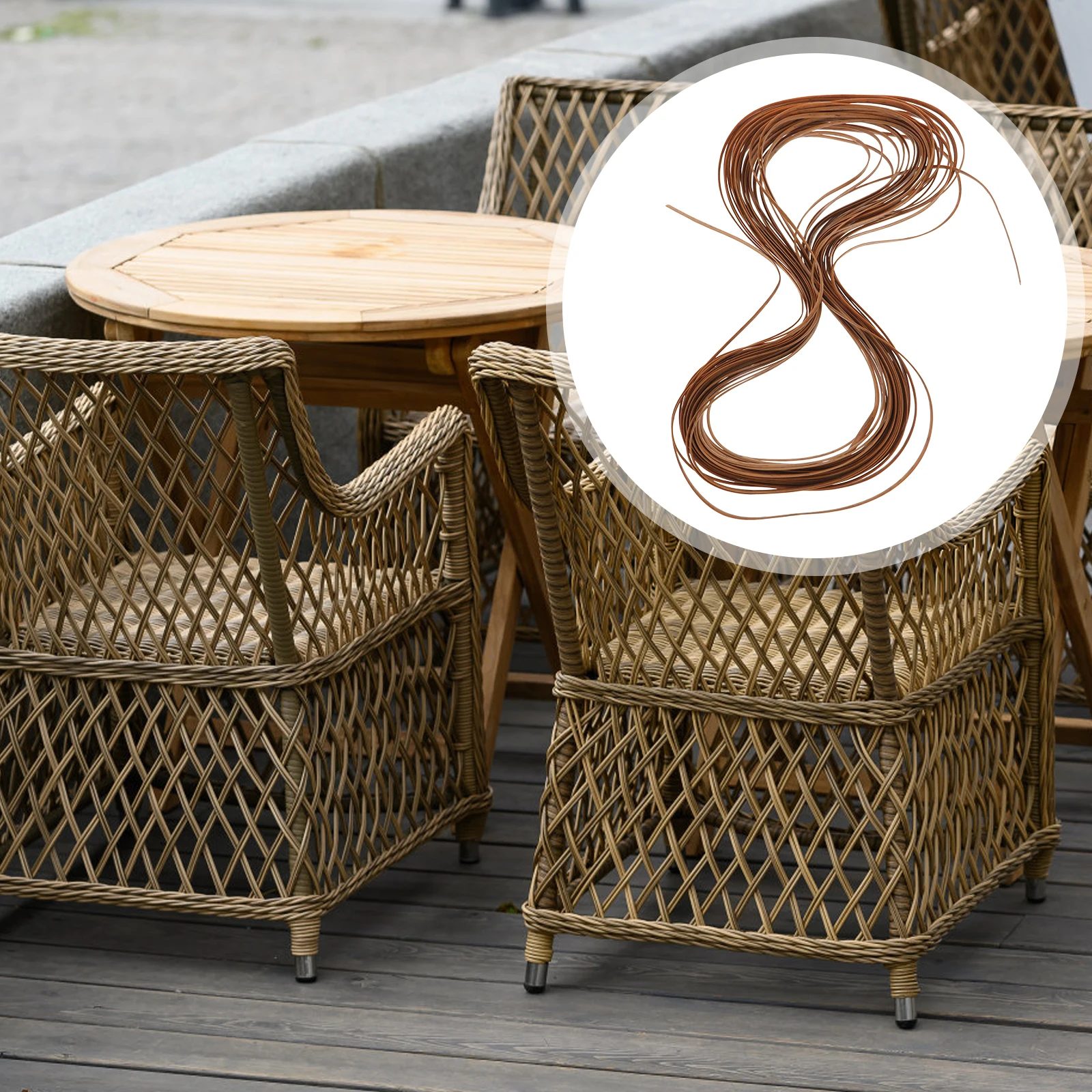 Rattan Weave Material DIY Plastic Ribbon Chair Supplies Baskets Weaving Material Plastic Rattan Repair Kit Multi Functional