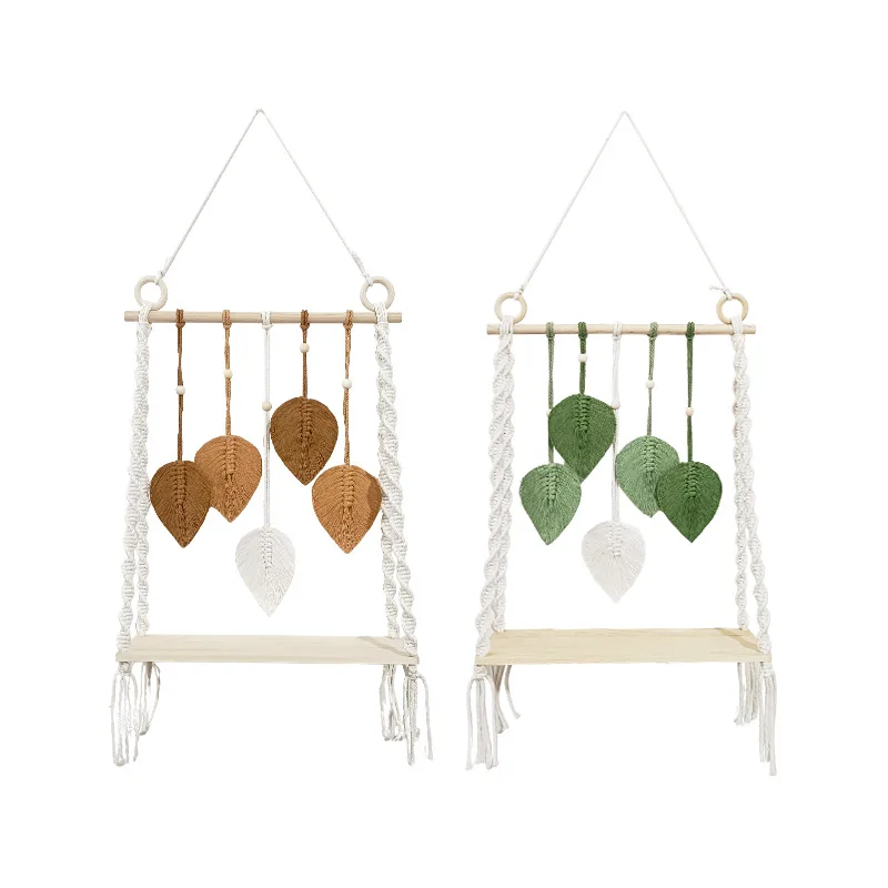 

CX Leaf Tapestry Rack Decorative Fringe Tapestry Decoration
