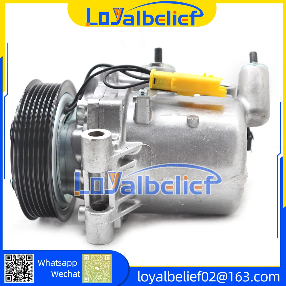 For New AC Compressor for Peugeot 301 CITROEN C3 C-Elysee 9810349980 9808860080 9676011680 9806599380 JSR11T603078 JSR11T602078