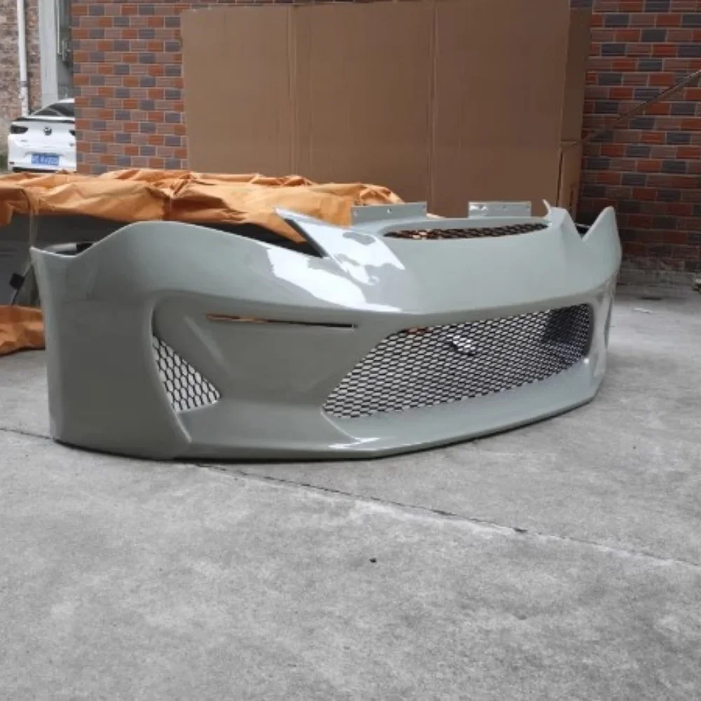 

CustomizedUnpainted Car Kit Front Bumper Fog Lamp Frame Strip Assembly For Hyundai Rohens Coupe Modified New Style Auto Accessor